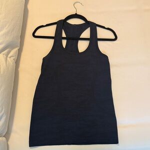 Navy blue racerback Lululemon Tank Top